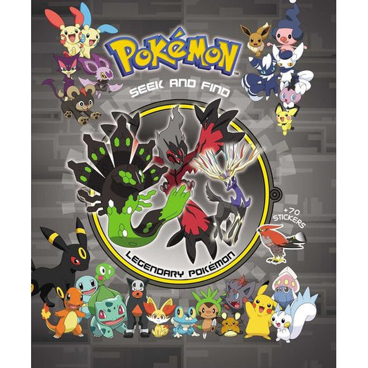 VIZ Media: Pokemon: Seek and Find - Legendary Pokemon (Hardcover) | Galactic Toys & Collectibles