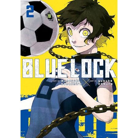 A mad young coach gathers soccer players from across the country to compete in a series of bizarre challenges in a high-tech colosseum he calls Blue Lock. It's a no-balls-barred battle to become Japan's next top striker, in this Squid Game–meets–World Cup manga, now available in print!

Anime airing now!

WILL YOU SHOOT WITHOUT HESITATION?

Yoichi Isagi, one of three hundred high school soccer players is in Team Z--the lowest ranked group in the controversial training facility, Blue Lock, where the aim is t