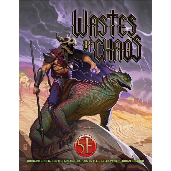 Kobold Press: Wastes of Chaos (5E) Hardcover Book | Galactic Toys & Collectibles