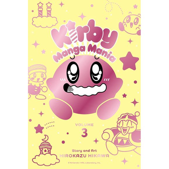 Kirby and friends get up to yummy hijinks in this delightful manga collection.

Join Kirby and his Dream Land friends as they go on zany adventures in manga form!

Jump into Dream Land with Kirby and gobble up some fun! Everyone’s favorite pink puff teams up with his friends to keep arch-frenemy King Dedede in line. Fans of all ages can enjoy this collection of classic Kirby comics—just take a deep breath and hop on in!