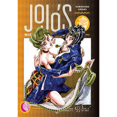 A multigenerational tale of the heroic Joestar family and their never-ending battle against evil!

The legendary Shonen Jump series is now available in deluxe hardcover editions featuring color pages! JoJo’s Bizarre Adventure is a groundbreaking manga famous for its outlandish characters, wild humor and frenetic battles.

The high-speed conflict continues! The express train is zooming its way to Florence, and the squad is hanging on for dear life—literally! They’re under siege by their foes, desperate to pr