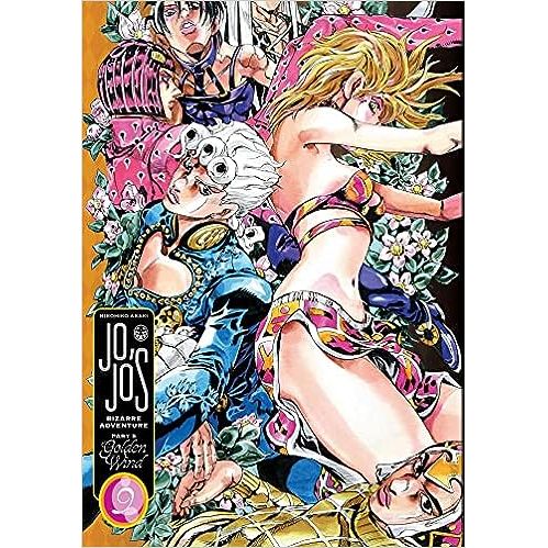 A multigenerational tale of the heroic Joestar family and their never-ending battle against evil!

The legendary Shonen Jump series is now available in deluxe hardcover editions featuring color pages! JoJo’s Bizarre Adventure is a groundbreaking manga famous for its outlandish characters, wild humor and frenetic battles.

Giorno Giovanna, Bruno Bucciarati, and the surviving members of the gang have found themselves in the presence of the Boss, and his Stand ability appears to be invincible. After a long fig