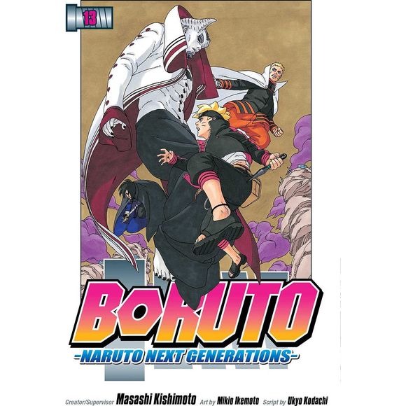 Isshiki finally reveals his true form and takes the fight to Konoha village! His goal is to implant the Karma on Kawaki once again, but he’ll have to find him first. Can Naruto, Sasuke, and Boruto protect Kawaki from this unstoppable monster with godlike powers?!