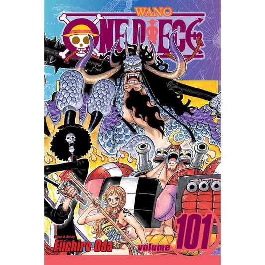 "I'm made of rubber. Go go rubber fist!" 

It’s a family brawl as Kaido faces off against Yamato! But Kaido and his powerful pirates aren’t going to go down easily, even against the Straw Hats’ best fighters. The key to victory may be the peculiar ability of a young girl!