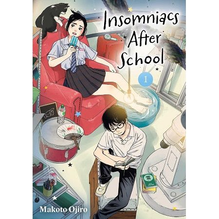 Two sleepless teenagers find kinship as they escape to their school’s astronomy observatory.

Unable to sleep at night, Ganta Nakami is cranky in class and unpopular with his classmates. He discovers that the school observatory, once used by the now-defunct astronomy club, may be the perfect place for a nap—but he’s not alone. Fellow insomniac Isaki Magari is willing to share the observatory with Nakami, and a friendship between the two begins as they bond over the most unlikely of things.

Dark rumors abou