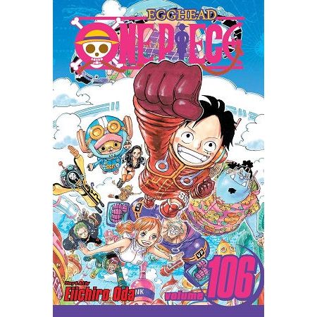 Join Monkey D. Luffy and his swashbuckling crew in their search for the ultimate treasure, One Piece!

As a child, Monkey D. Luffy dreamed of becoming King of the Pirates. But his life changed when he accidentally gained the power to stretch like rubber...at the cost of never being able to swim again! Years later, Luffy sets off in search of the One Piece, said to be the greatest treasure in the world...

Luffy and crew arrive on the mysterious island of Egghead! There, they find Dr. Vegapunk’s laboratory a