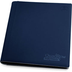 Ultimate Guard Quadrow Portfolio Xenoskin Card Binder, Dark Blue | Galactic Toys & Collectibles