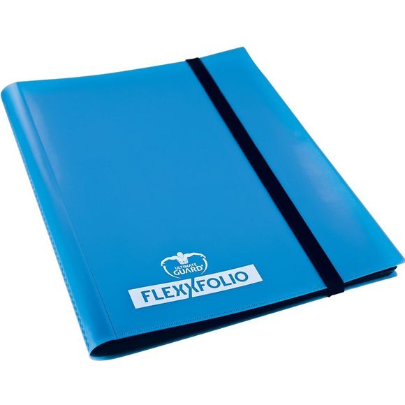 Ultimate Guard 4 Pocket FlexXfolio Card Binder, Light Blue | Galactic Toys & Collectibles