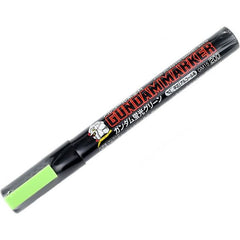 This item is felt tipped or other porous-tipped pens and markers. GM04 Fluorescent Green Gundam Marker.  For touch up's and detailing.