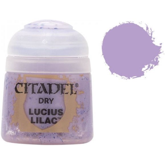 Citadel Layer paints are high quality acrylic paints, and with 70 of them in the Citadel Paint range, you have a huge range of colors and tones to choose from when you paint your miniatures. They are designed to be used straight over Citadel Base paints (and each other) without any mixing. By using several layers you can create a rich, natural finish on your models that looks fantastic on the battlefield. This pot contains 12ml of Lucius Lilac, one of 70 Layer paints in the Citadel Paint range. As with all