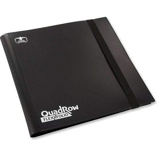 Ultimate Guard QuadRow 12-Pocket FlexXFolio Card Binder, Black | Galactic Toys & Collectibles