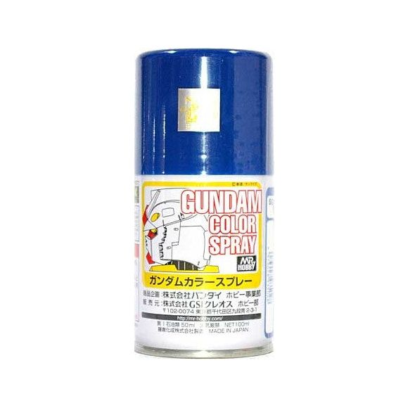 GSI Creos Gunze Mr. Hobby SG02 Mr Gundam Color MS Blue Spray Aerosol 100ml | Galactic Toys & Collectibles