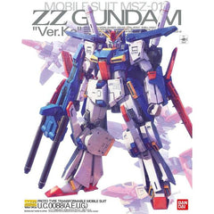 Bandai Hobby Double Zeta Gundam ZZ Gundam Ver.Ka MG 1/100 Model Kit | Galactic Toys & Collectibles